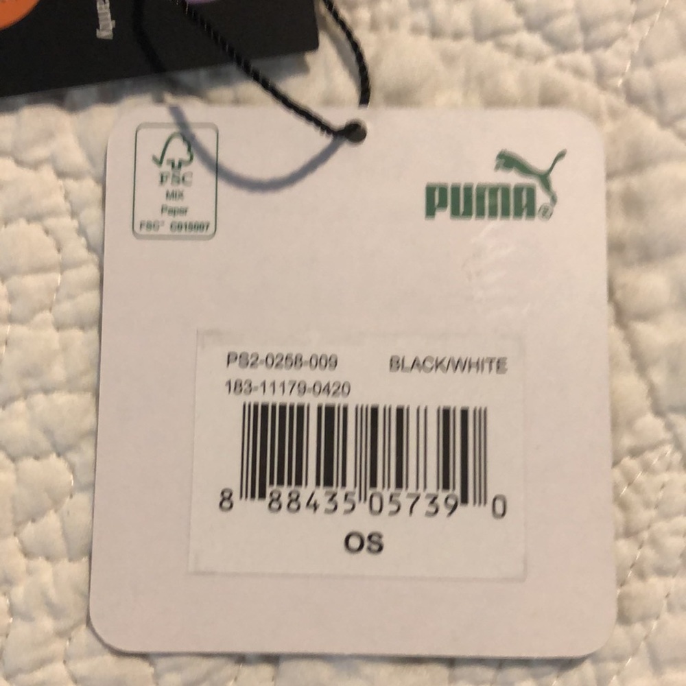 NWT Puma Black/white Backpack 🎒 - Picture 7 of 7